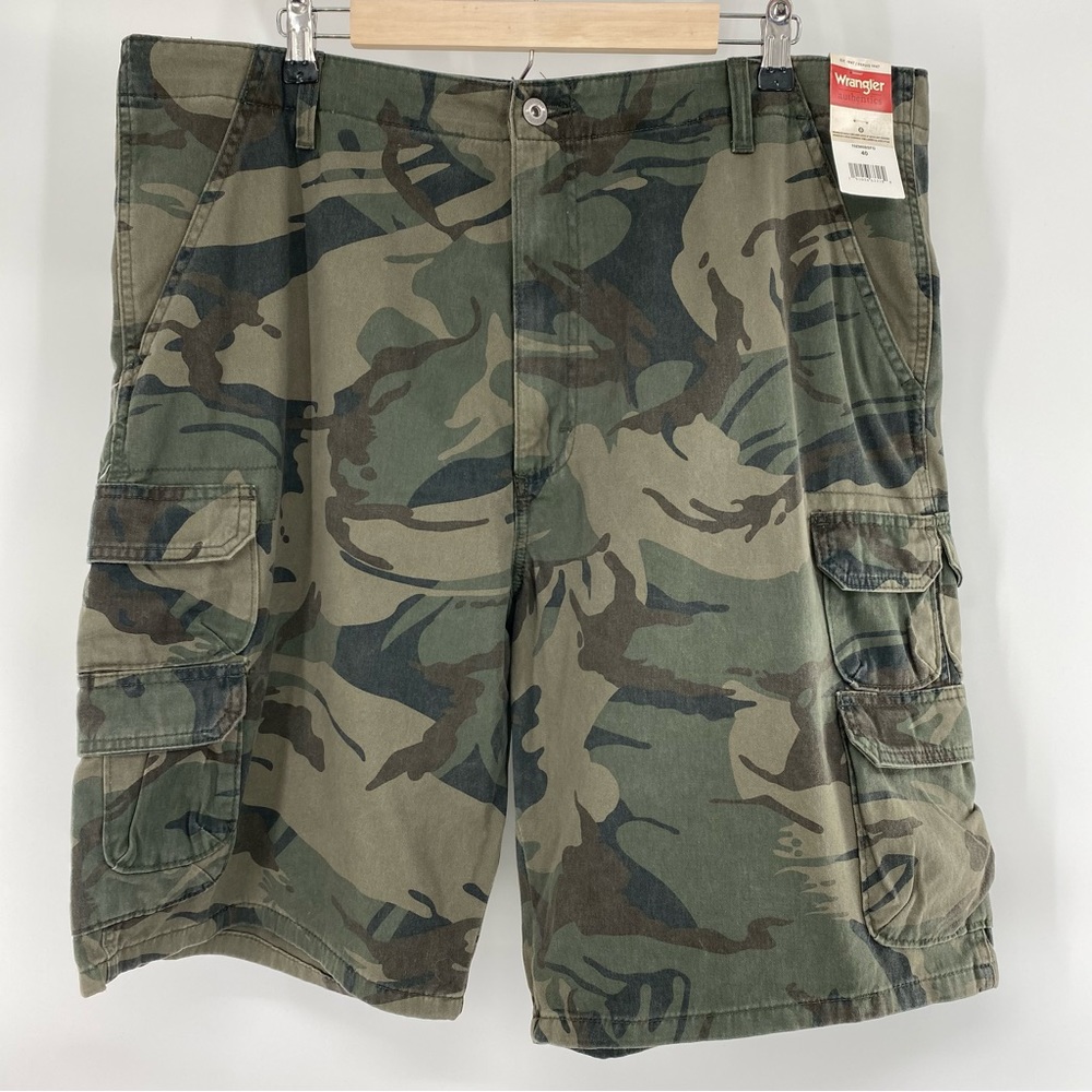 Wrangler Authentics Men's Big & Tall Premium Twill Cargo Short